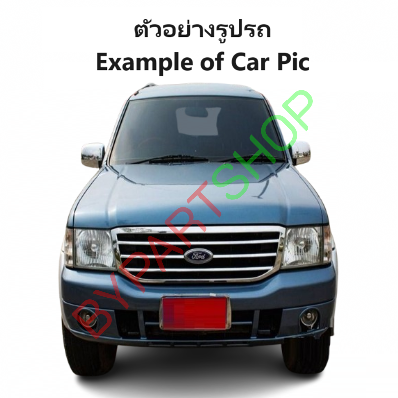 กันชนหน้า FORD EVEREST(ฟอร์ด เอเวอร์เรส) โฉมที่1 เหล็กดำ(ไปทำสีเอง) ปี2003-2006 (รหัส:FORD'03ดำ)