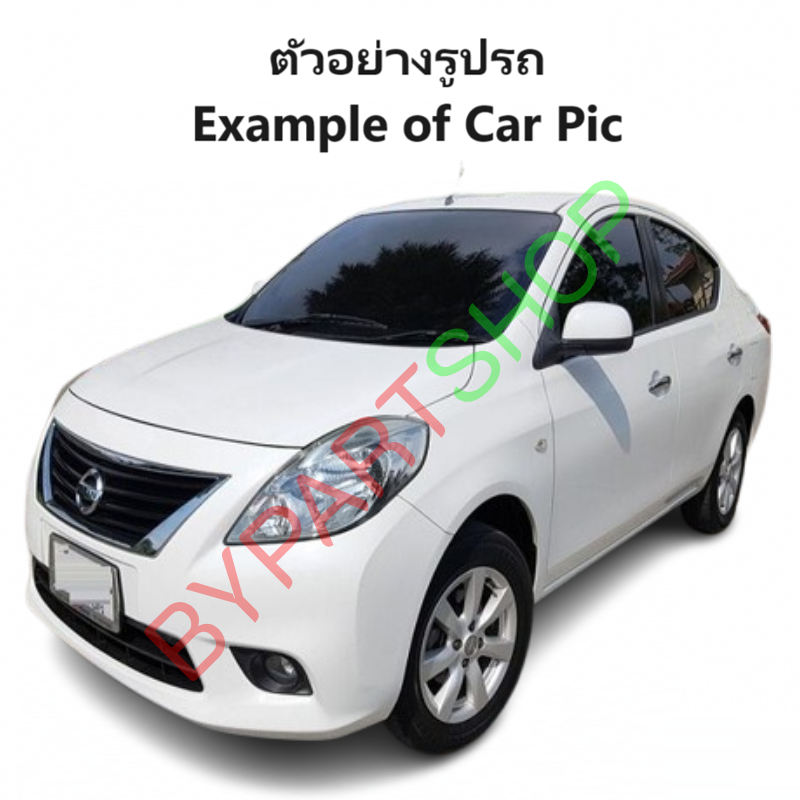 ไฟตัดหมอก/ไฟสปอร์ตไลท์ NISSAN ALMERA(อัลเมร่า) โฉมแรก ฝาครอบดำ ปี2011-2013 (ครบชุด) (รับประกัน 6เดือน) (NS431)
