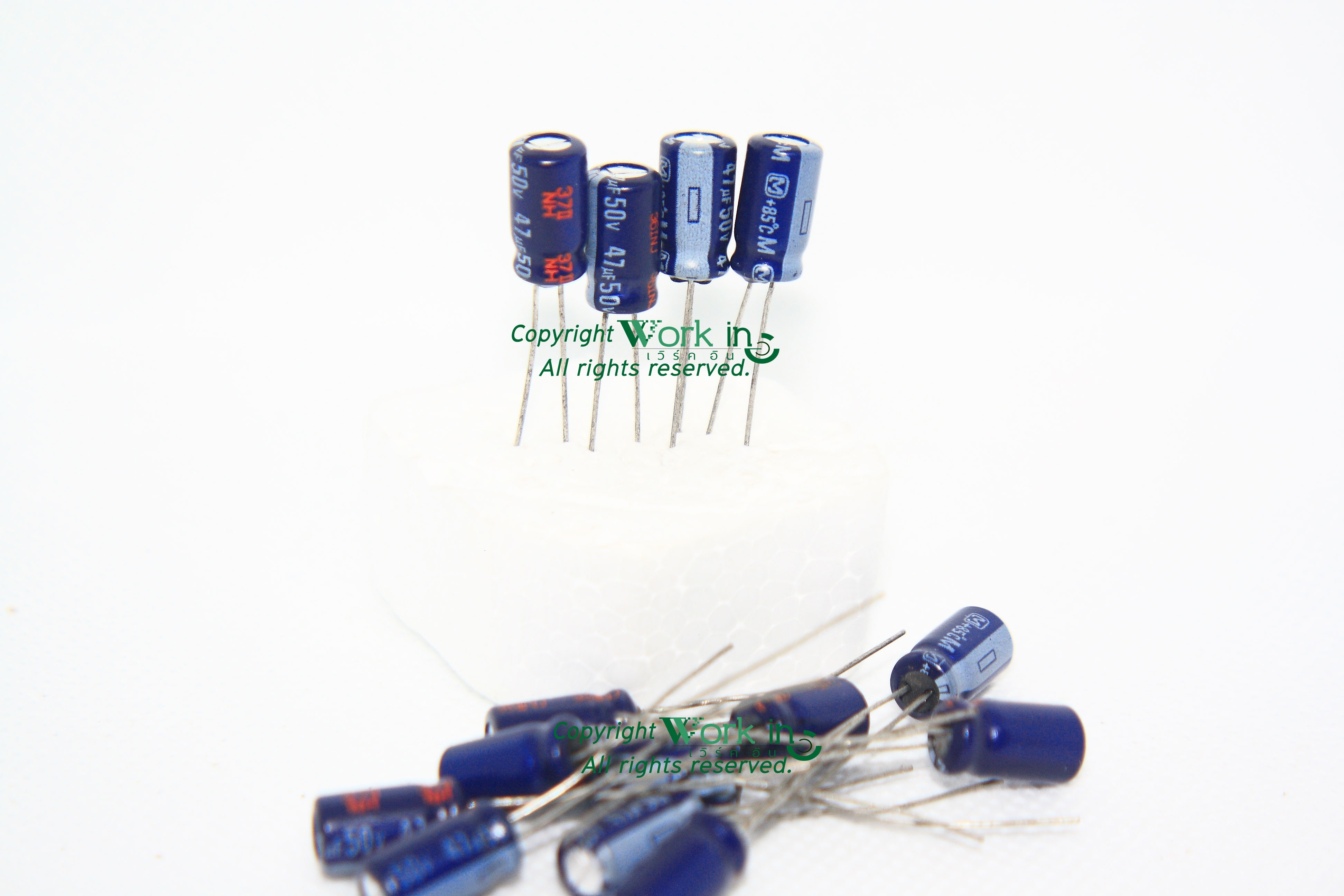 47uF 50v Matsushita-Panasonic, Japan M NH Series