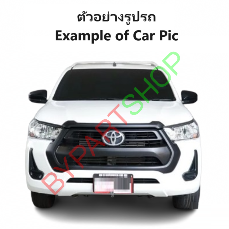 กันชนท้าย TOYOTA REVO(รีโว่)/REVO ROCCO(รีโว่ ร็อคโค่) ชุบโครเมียม ทรงศูนย์ ปี2015-2022 (ครบชุด) (AC-458,KV555ชุบ)