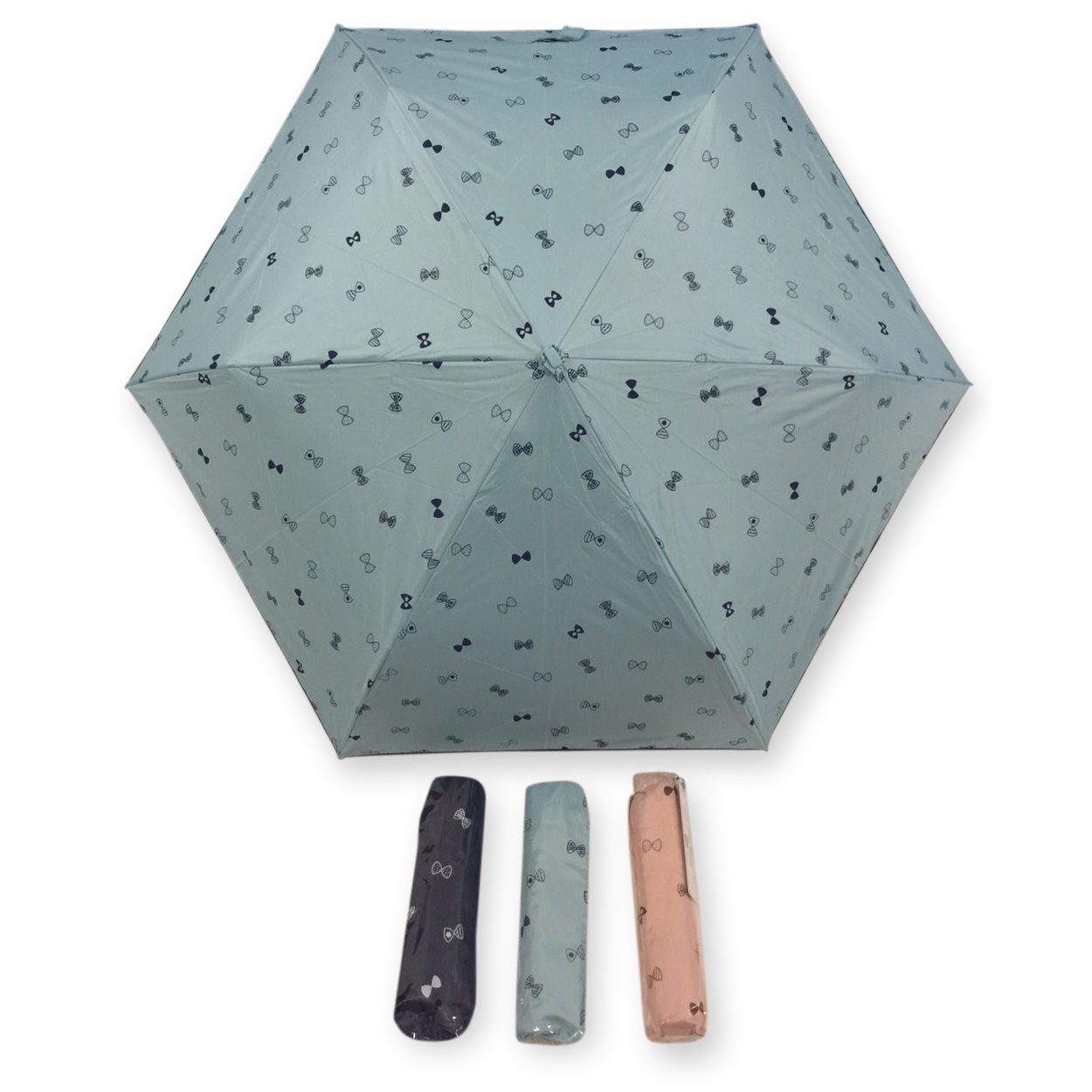 ร่มGBU3ตอนแบนเบารหัสGM341ยูวีดำ