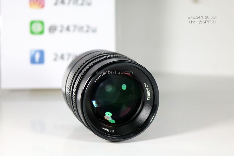 เลนส์ 7Artisans Lens 55 mm. F1.4 (Mount 4/3)