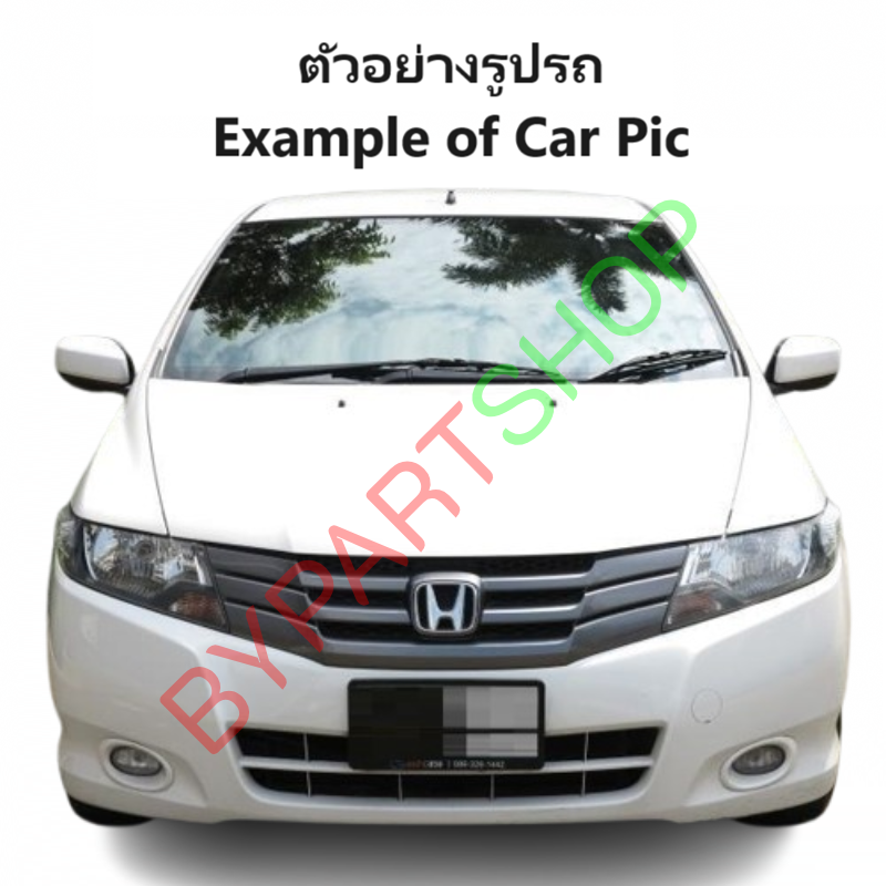 หน้ากระจัง HONDA CITY(ซิตี้) Gen3 รุ่นที่1 สีดำ ไม่มีโลโก้ ปี2008-2011(รหัส:CITY'08)