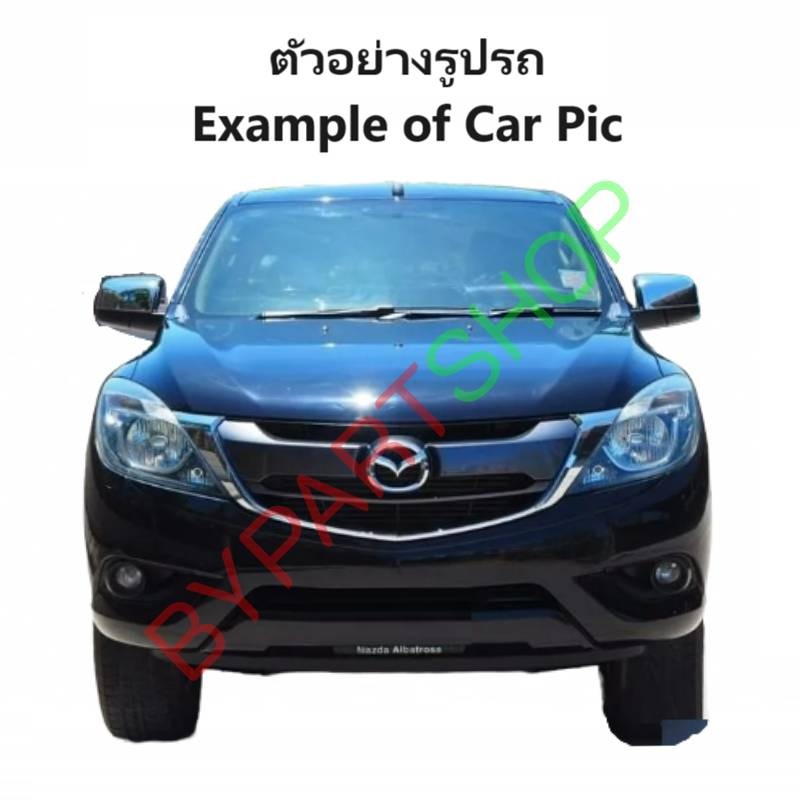 ฝาท้าย MAZDA BT50 PRO / BT50 THUNDER เหล็กดำ(หนาเทียบแท้ ไม่ทำสี) ปี2012-2021