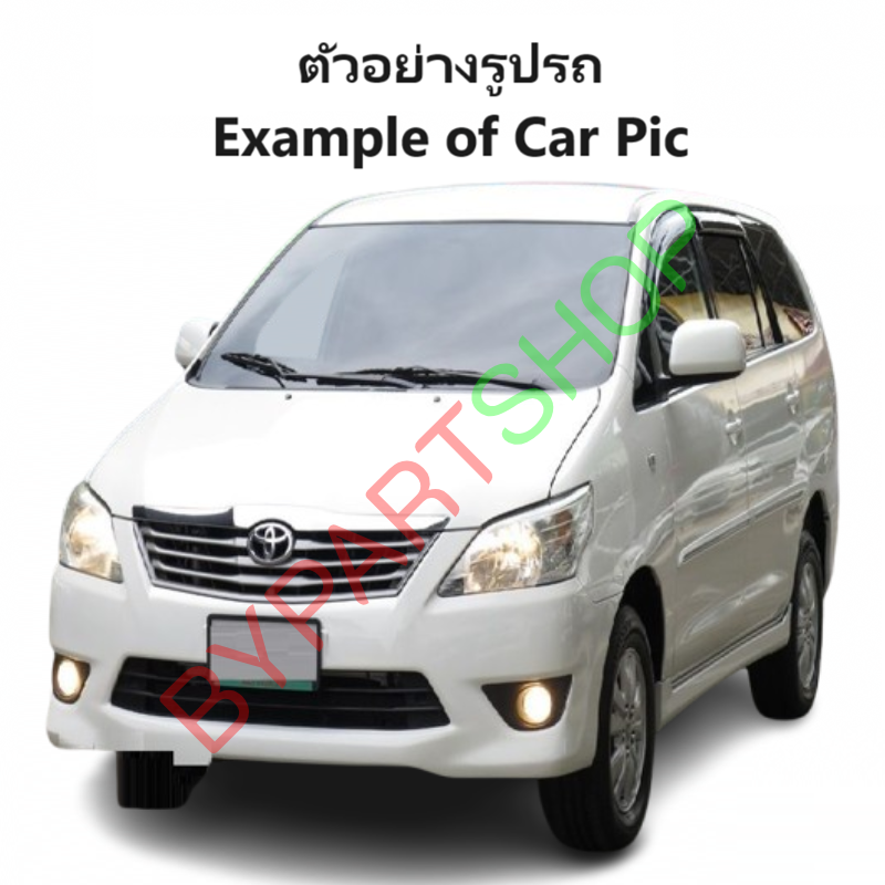หน้ากระจัง TOYOTA INNOVA(อินโนว่า) โฉมที่3 สีดำ ไม่มีโลโก้ ปี2012-2015 (รหัส:INNOVA'11 ดำ)