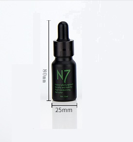 10ml ขวดแก้วสีดำด้าน ดรอปเปอร์