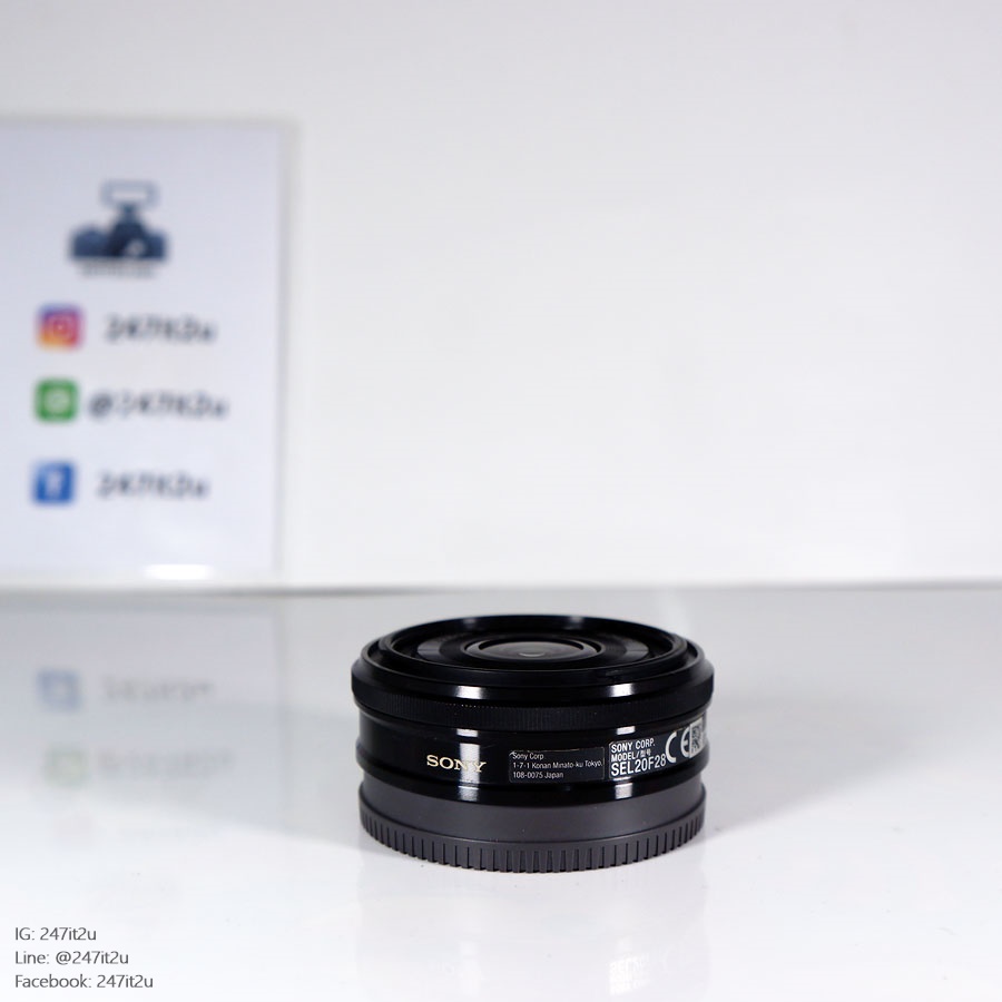 ขายเลนส์ Sony 20mm f2.8 E-mount สีดำ สภาพสวย