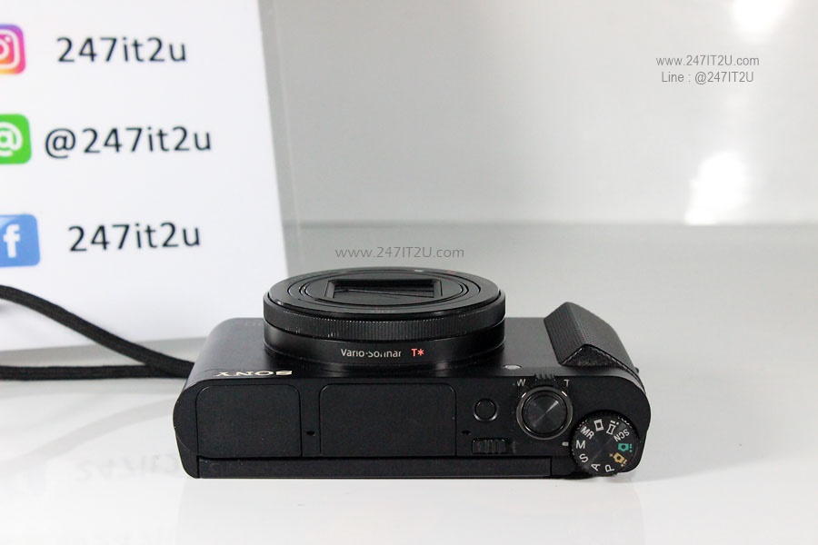 Sony คอมแพค HX90V เลนส์ ZEISS Vario-Sonnar T* f=4.1-123 mm พร้อมซูมออปติคอล 30x