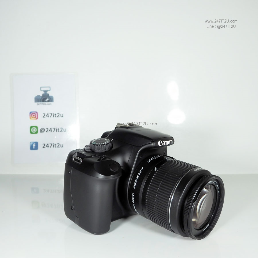 กล้อง Canon 1100D +เลนส์18-55mm สีดำ