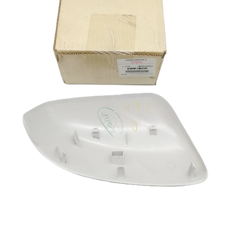 -แท้ศูนย์- ฝาครอบกระจกมองข้าง MITSUBISHI MIRAGE(มิราจ) สีขาวมุข ปี2012-2015 -ราคาต่อข้าง-