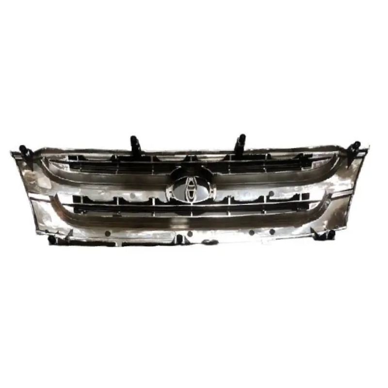 หน้ากระจัง TOYOTA TIGER D4D(ดีโฟร์ดี) 2WD ลายตัวเตี้ย ชุบโครเมียม ไม่มีโลโก้ ปี2001-2004 (รหัส:D4D'02 ชุบ)