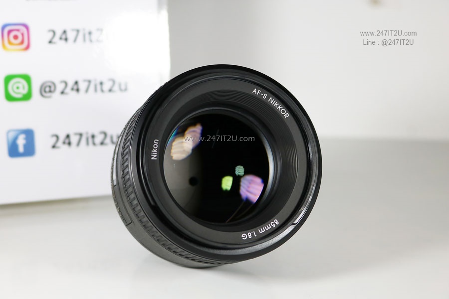 เลนส์ Nikon 85mm F1.8G สภาพดี ยกกล่อง