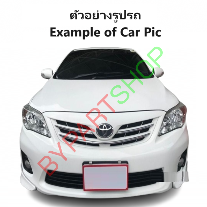 หม้อน้ำ TOYOTA ALTIS(อัลติส) รุ่นที่2 1.6/1.8/2.0cc ปี2008-2013 เกียรออโต้ (กระปุกใส่ได้) (ประกัน 6เดือน)
