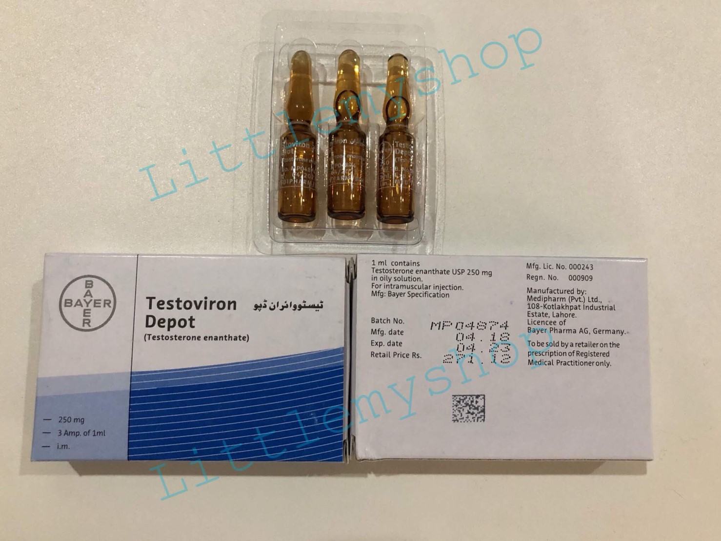 Testoviron Depot 250 (testosterone enanthate)