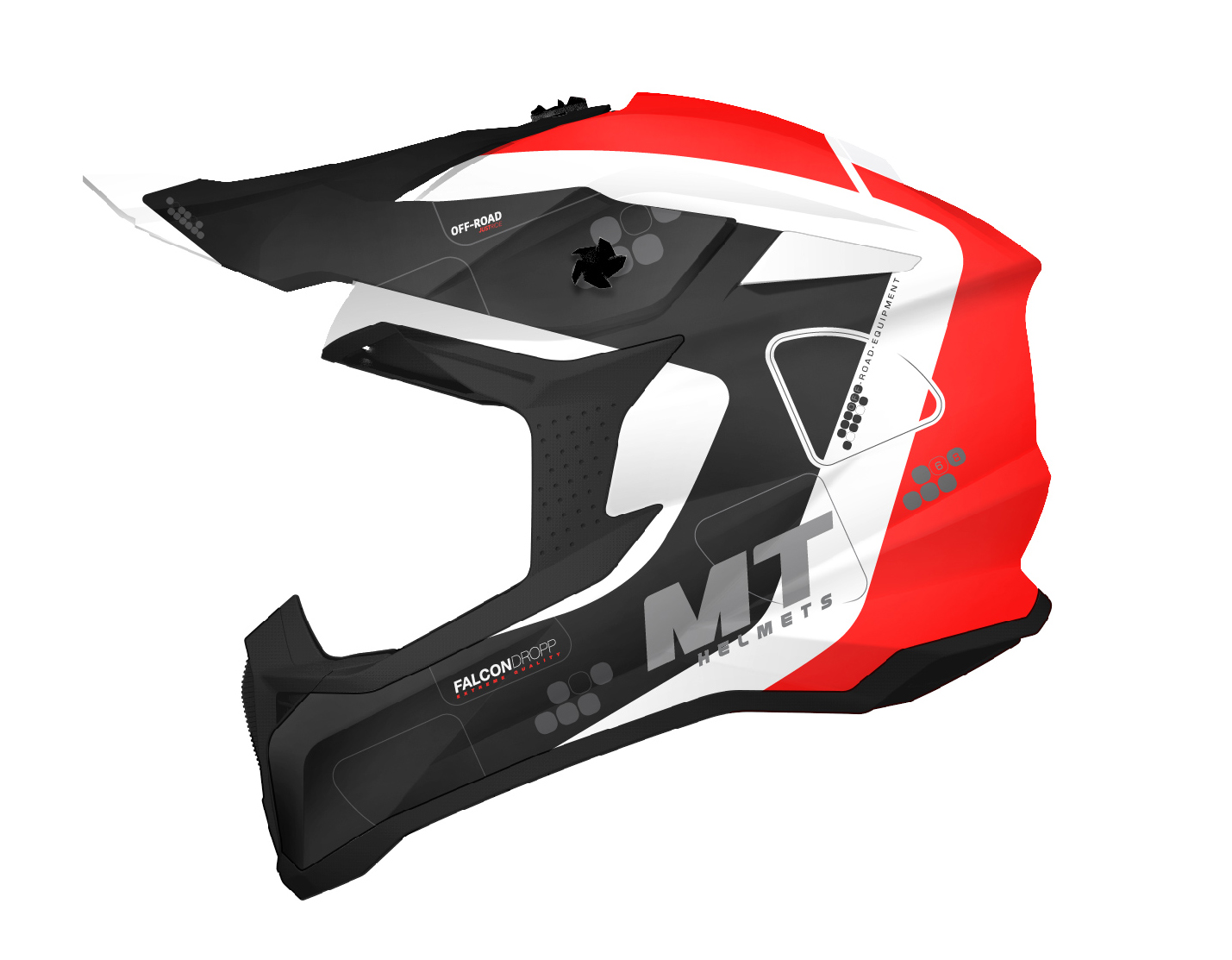 MT FALCON DROPP - GLOSS RED