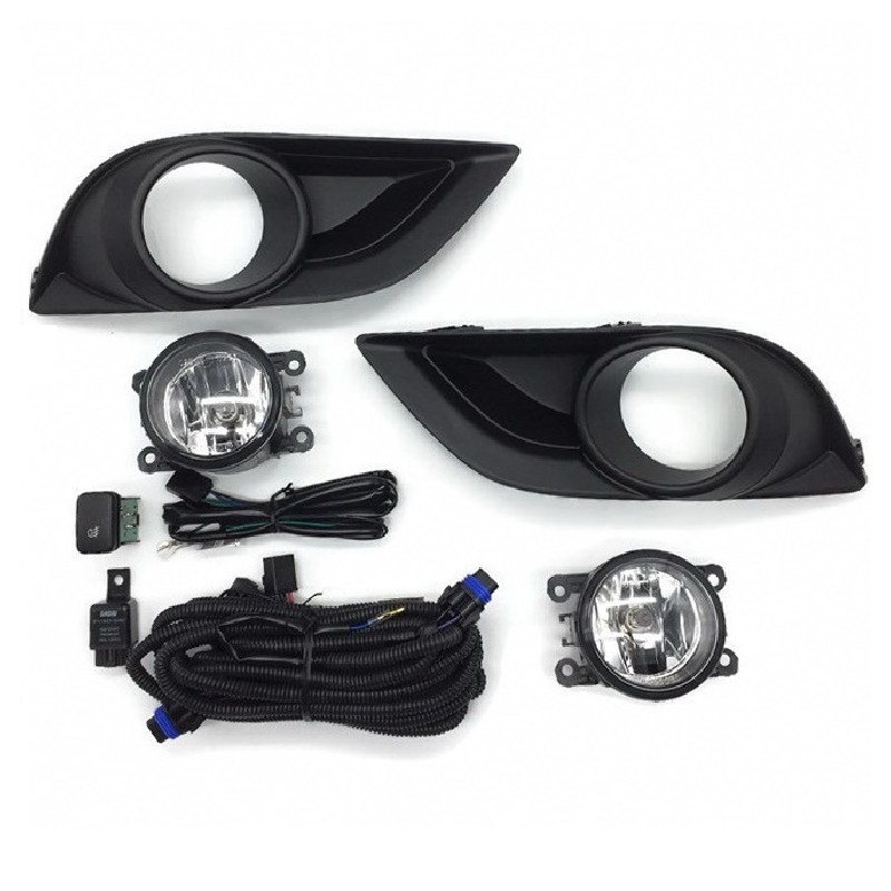 ไฟตัดหมอก/ไฟสปอร์ตไลท์ MAZDA BT50 PRO(บีที50 โปร) ฝาครอบดำ ปี2012-2016 (ครบชุด) (รับประกัน 6เดือน) (MZ522)