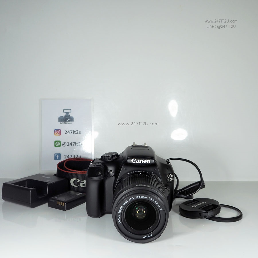 กล้อง Canon 1100D +เลนส์18-55mm สีดำ