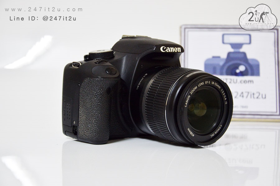 กล้อง Canon 500D + เลนส์ 18-55 mm is ii