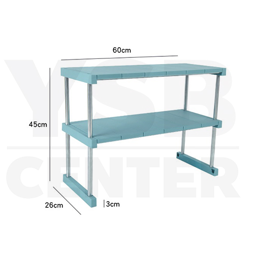 CASSA ชั้นวางของ ชั้นคร่อมไมโครเวฟ ชั้นวางของพลาสติก ชั้นวางของพลาสติกอเนกประสงค์