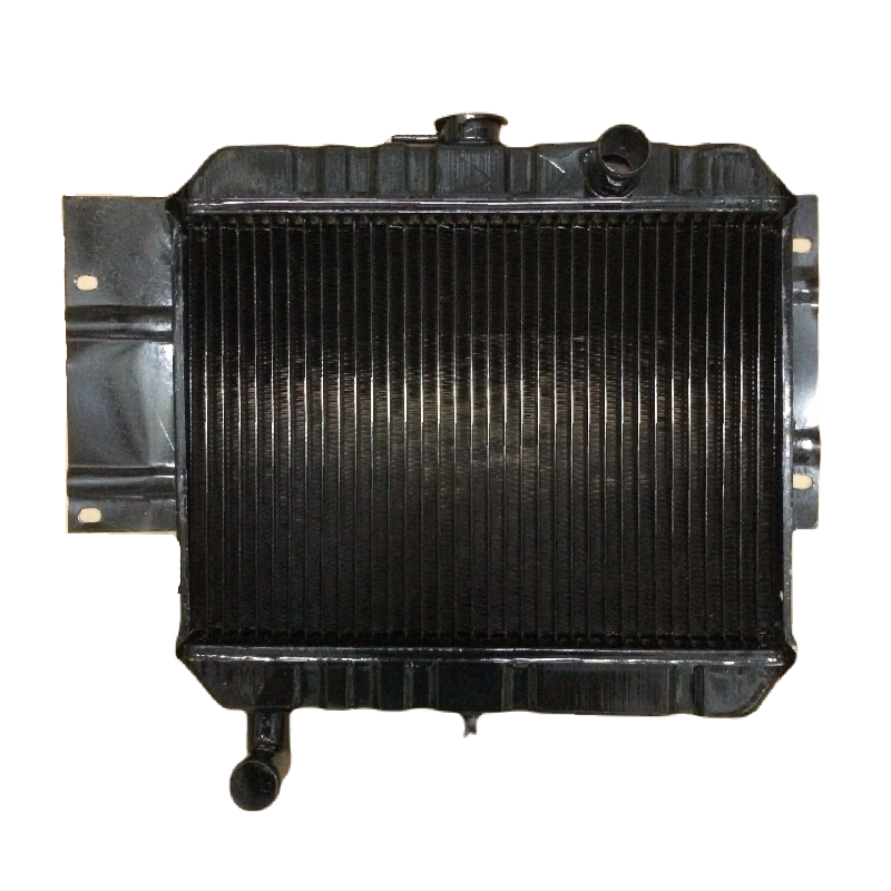 หม้อน้ำ MAZDA FAMILIA(แฟมิลี่) M1300 เท่านั้น เกียรกระปุก (เหล็กทองแดงทั้งใบ) (O.E.M ประกัน 6เดือน)