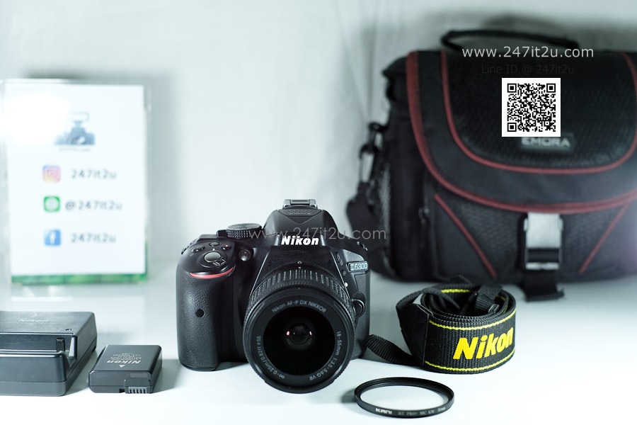 กล้อง Nikon D5300 พร้อมเลนส์ 18-55mm VR