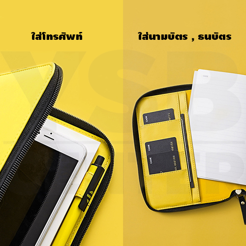 สมุดโน๊ต สมุดบันทึก ไดอารี่ สมุดเขียน กระเป๋าซิป PU+ปากกา พร้อมกล่อง