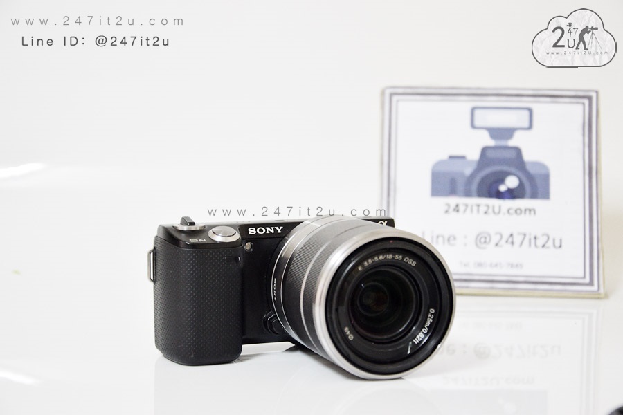 กล้อง Sony nex5n + เลนส์ 18-55 mm สีSilver