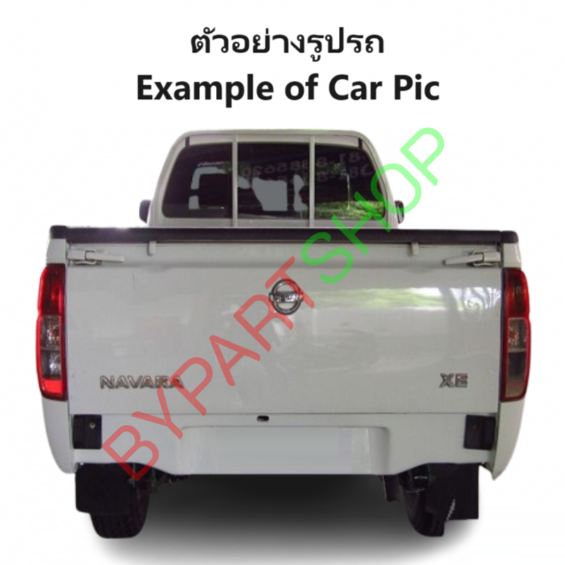 ฝาท้าย NISSAN NAVARA(นาวาร่า) D40 รุ่นเปิดข้าง เหล็กดำ(หนาเทียบแท้ ไม่ทำสี) ปี2006-2014 -เลือกรูปแบบ-