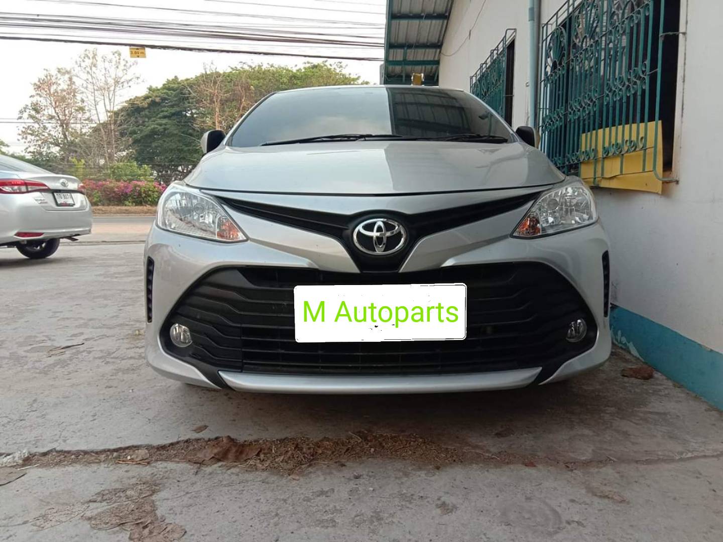 ไฟตัดหมอก ไฟสปอร์ตไลท์ TOYOTA VIOS 2017 2018 2019 ฝาชุบ / โตโยต้า วีออส (รับประกันสินค้า 3 เดือน)