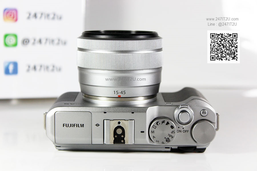 Fujifilm X-A5 + เลนส์ 15-45mm สี silver