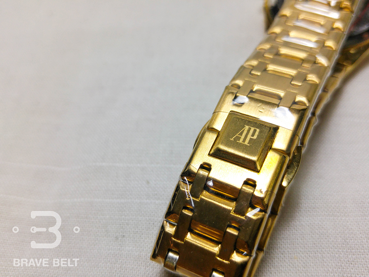 นาฬิกา Audemars Piguet หน้าปัดดำ สีทอง เกรด AAA
