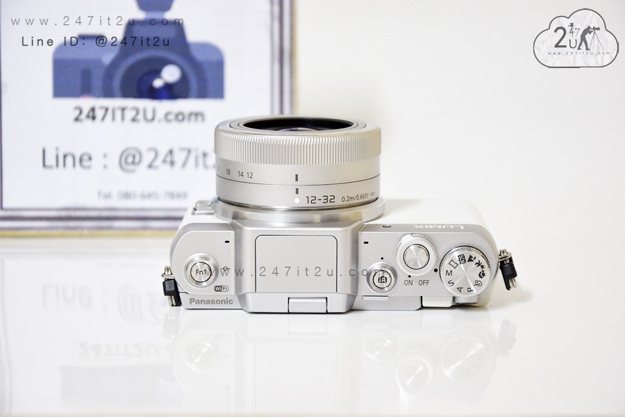 กล้อง Panasonic GF7 + เลนส์ 12-32mm สีขาว