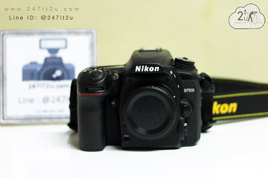 Body Nikon D7500 สีดำ ยกกล่อง
