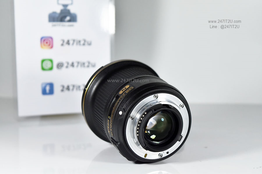 เลนส์ Nikon 20mm f1.8G เครื่องศูนย์ ยกกล่อง