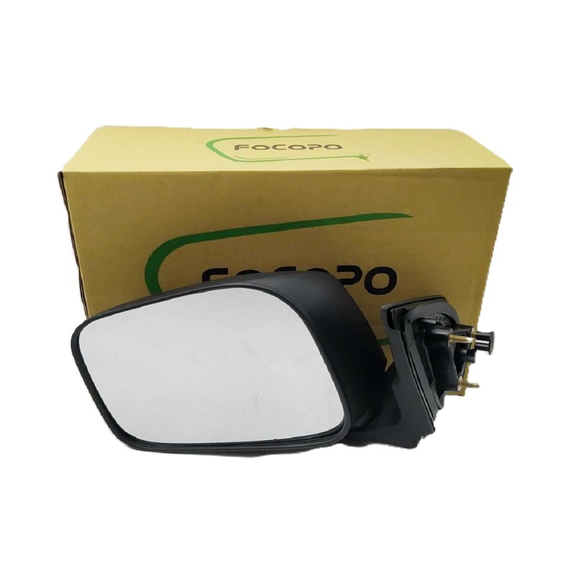 กระจกมองข้าง NISSAN NAVARA NP300(เอ็นพี300) ตอนเดียว รุ่นปรับมือ สีดำ ปี2015-2020 -ราคาต่อข้าง-