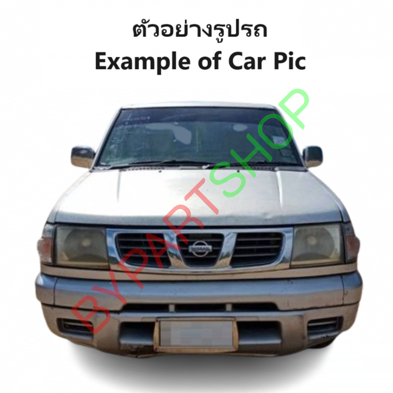 กันชนหน้า NISSAN FRONTIER(ฟอนเทียร) โฉมไฟตาลึก/ตาเต็ม แบบ 3ชิ้น เหล็กดำ(ยังไม่ทำสี) ปี1998-2001 (รหัส:BIGM'98+มุมคู่)