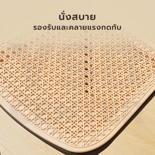 เก้าอี้พลาสติก หวายเทียม ร้านกาแฟ ร้านอาหาร สไตล์โมเดิร์น YL0240 - YL0243