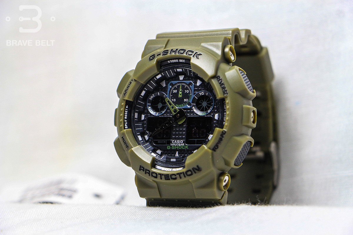 Casio G-Shock GA-100A Top mirror เกรดพรีเมี่ยม รูปของจริง