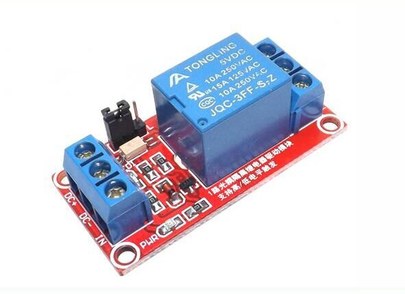1 ch 5V relay module with optocoupler isolation support high and low trigger