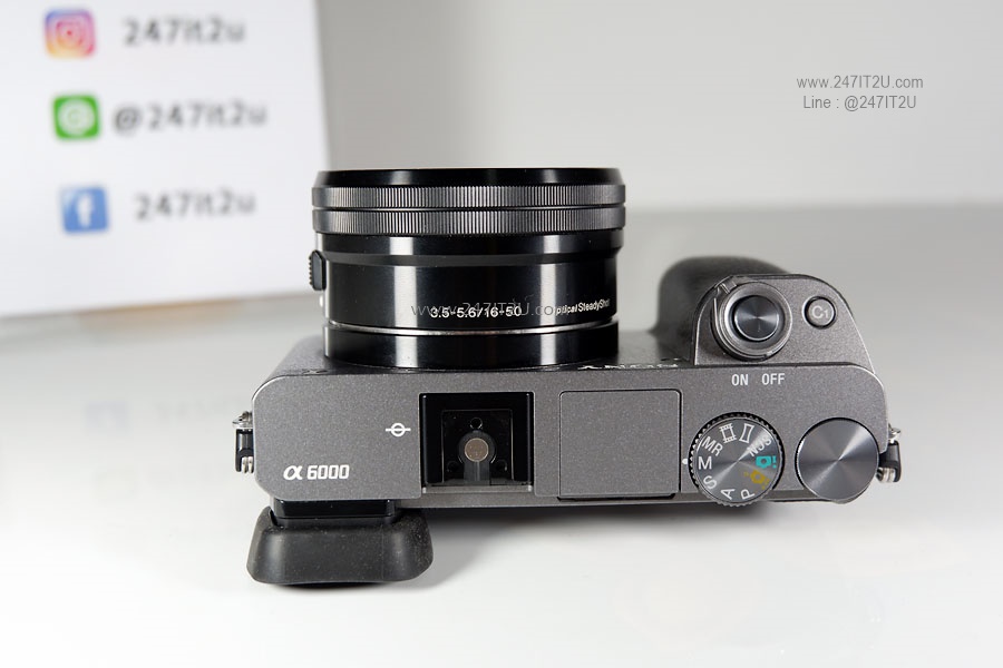 Sony A6000+เลนส์16-50mm ชัตเตอร์ 6,8xx ครั้ง สีsilver