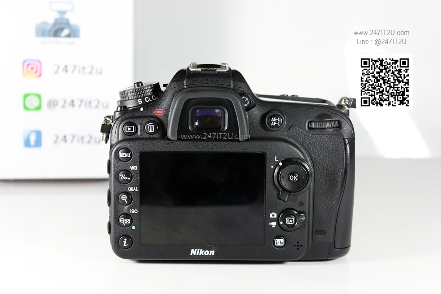 Nikon D7200 พร้อมเลนส์ 18-140mm f3.5-5.6 VR