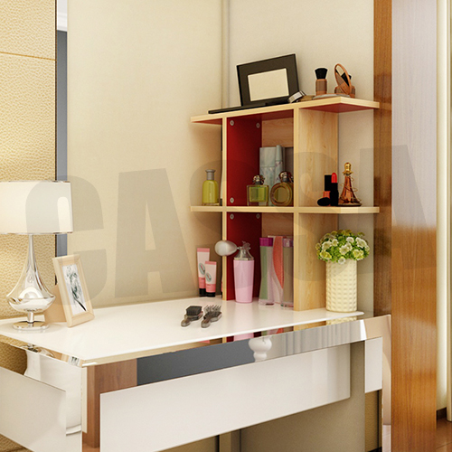 ชั้นวางของ ชั้นวางหนังสือ ชั้นวางอเนกประสงค์ ขนาด110cm.(สีลายไม้อ่อน) รุ่น F05-Y110CM