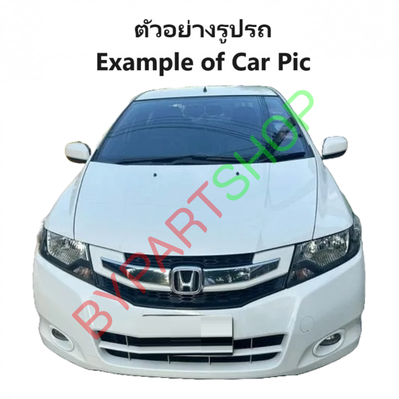 กระจกมองข้าง HONDA CITY(ซิตี้) โฉมGM รุ่นปรับไฟฟ้า 3สาย ฝาหลังสีพื้น(ไม่ทำสี) ปี2008-2013 -ราคาต่อข้าง-
