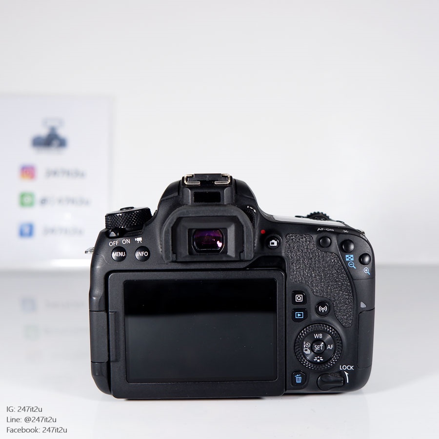 ขายกล้อง Canon 77D+เลนส์ 18-55mm is STM เครื่องศูนย์