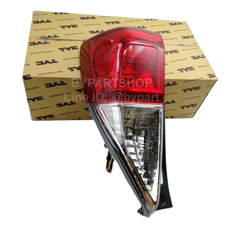 ไฟท้าย TOYOTA INNOVA(อินโนว่า) โฉมที่4 พร้อมขั้วไฟ ปี2016-2019 (งานแท้ TYC) (รหัส : INNOVA16) -ราคาต่อดวง-