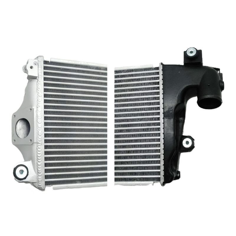 อินเตอร์คูลเลอร์ TOYOTA FORTUNER(ฟอจูนเนอร์ หน้ายักษ์/หน้าแชมป์) รุ่นVN turbo (หูยึด3จุด) ปี2008-2014 (O.E.M ประกัน 3เดือน) (TOIN006)