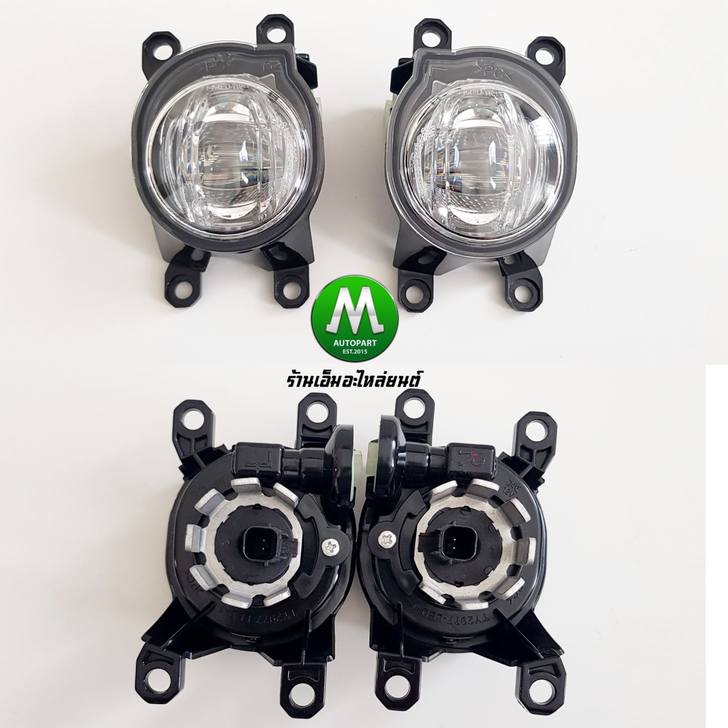ไฟตัดหมอก ไฟสปอร์ตไลท์ TOYOTA HILUX REVO 2020 2021 2022 LED แบบไม่มีฝาครอบ / โตโยต้า รีโว่ (รับประกันสินค้า 3 เดือน)
