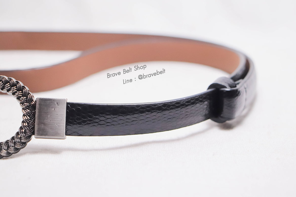 เข็มขัดหัวตะขอคล้องกัน สายแบบหยาบฟรีไซต์