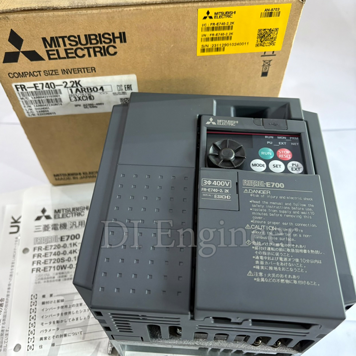 Mitsubishi Inverter FR-E740-2.2K
