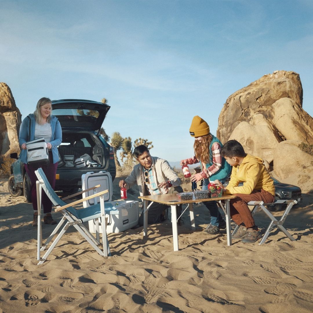 Dometic GO Compact Camp Chair Silt เก้าอี้พับสำหรับแคมป์ปิ้ง สี Silt